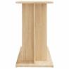 Aquarium Stand Sonoma Oak 80x35x60 cm - Durable & Stylish