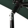 3-Tier Green Parasol with Aluminium Pole - 200x200cm