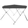 3 Bow Bimini Top Anthracite - Durable Boat Canopy 183x180 cm