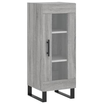 Highboard Grey Sonoma - Stylish Engineered Wood Storage