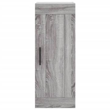 Highboard Grey Sonoma - Stylish Engineered Wood Storage