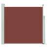 Patio Retractable Side Awning 170x300 cm - Brown | Hipo Market