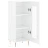 High Gloss White Sideboard - Durable Engineered Wood