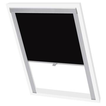 Blackout Roller Blind Black UK08 - Enhance Your Space