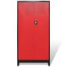 Tool Cabinet with 2 Doors - Steel Storage | Hipomarket UK