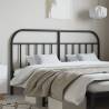 Metal Headboard Black 180 cm Colour black Size 180 cm Quantity in Package 1 