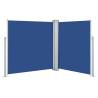 Retractable Side Awning Blue 160x600 cm | HipoMarket