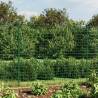 Wire Mesh Fence with Flange Green 2x25 m Colour green Size 2 x 25 m Quantity in Package 1 