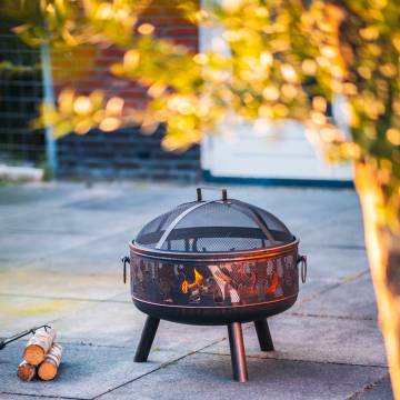 RedFire Blazer Bronze Steel Fire Pit - Vintage Design