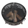 RedFire Blazer Bronze Steel Fire Pit - Vintage Design