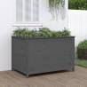 Garden Raised Bed Grey 119.5x82.5x78 cm Solid Wood Pine Colour grey pine Size 119.5 x 82.5 x 78 cm Quantity in Package 1 