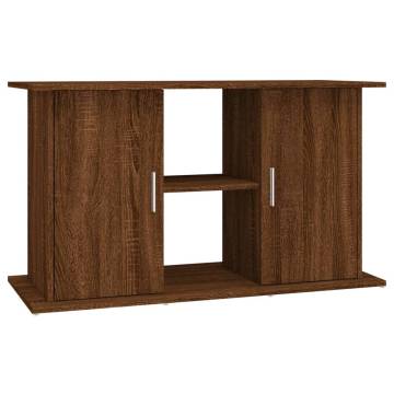 Aquarium Stand Brown Oak 101x41x58 cm - Stylish & Durable