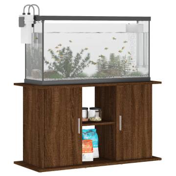 Aquarium Stand Brown Oak 101x41x58 cm - Stylish & Durable