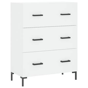 Stylish Highboard White 69.5x34x180 cm | HipoMarket