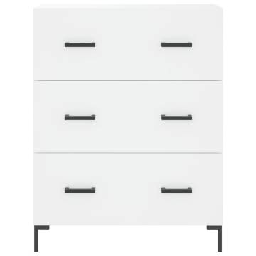 Stylish Highboard White 69.5x34x180 cm | HipoMarket