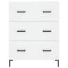 Stylish Highboard White 69.5x34x180 cm | HipoMarket