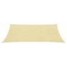 Sunshade Sail HDPE Rectangular 4x6 m Beige Colour beige Size 4 x 6 m Quantity in Package 1 