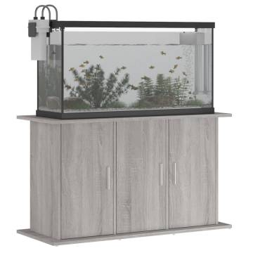 Aquarium Stand Grey Sonoma 101x41 cm - Stylish & Durable