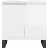 3 Piece High Gloss White Bathroom Cabinet Set | HipoMarket UK