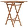 Folding Garden Table 60x60 cm | Solid Teak Wood | HipoMarket