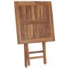 Folding Garden Table 60x60 cm | Solid Teak Wood | HipoMarket