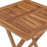 Folding Garden Table 60x60 cm | Solid Teak Wood | HipoMarket