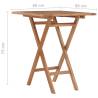 Folding Garden Table 60x60 cm | Solid Teak Wood | HipoMarket