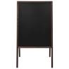 Double-sided Cedar Wood Blackboard 60x80 cm - HipoMarket