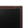 Double-sided Cedar Wood Blackboard 60x80 cm - HipoMarket