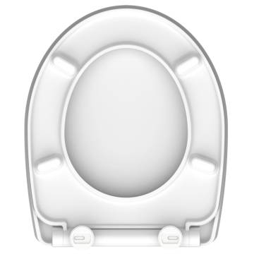 SCHÜTTE CRAZY SKULL High Gloss Toilet Seat | Soft-Close Duroplast