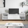 TV Cabinet White 160x35x55 cm Engineered Wood Colour white Quantity in Package 1 