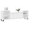 Stylish White TV Cabinet - 160x35x55 cm | Hipomarket