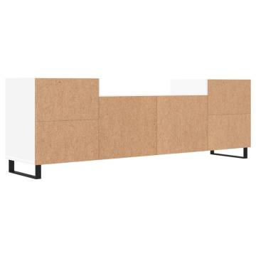 Stylish White TV Cabinet - 160x35x55 cm | Hipomarket