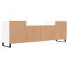 Stylish White TV Cabinet - 160x35x55 cm | Hipomarket