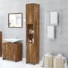 Bathroom Cabinet Smoked Oak - Stylish Storage Solution | HipoMarket