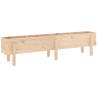 Garden Raised Bed 160x30x38 cm - Solid Pine Wood