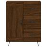 Highboard Brown Oak - Stylish Engineered Wood Storage Cabinet