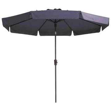 Madison Parasol Flores Luxe 300cm Round Sapphire Blue