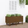 Garden Raised Bed Honey Brown 121x50x57 cm Solid Wood Pine Colour honey brown pine Size 121 x 50 x 57 cm Quantity in Package 1 