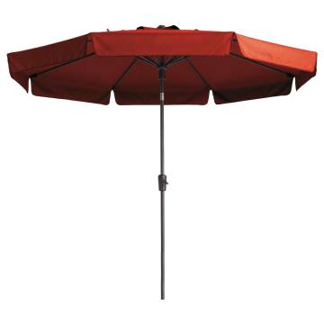 Madison Parasol Flores Luxe 300cm - Brick Red | Hipomarket