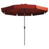 Madison Parasol Flores Luxe 300 cm Round Brick Red Colour brick red Quantity in Package 1 