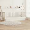 Day Bed White 75x190 cm - Solid Wood Pine | HipoMarket