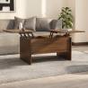 Coffee Table Brown Oak 80x50x42.5 cm Engineered Wood Colour brown oak Quantity in Package 1 