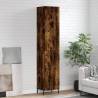 Highboard Smoked Oak 34.5x34x180 cm Engineered Wood Colour smoked oak Quantity in Package 1 Model 1 door 