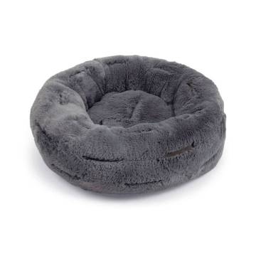 Designed by Lotte Xanto Round Dog Basket - 50x20 cm Grey