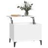 Stylish White Coffee Table - 60x44.5 cm | HipoMarket