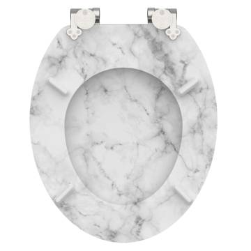 SCHÜTTE MARMOR STONE Soft-Close Toilet Seat - Comfort & Quality