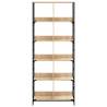 Sonoma Oak Bookshelf - Stylish Storage Solution | HipoMarket