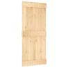 NARVIK Solid Wood Pine Door 90x210 cm - Stylish & Secure