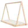 Kids Bed Frame 80x200 cm - Solid Pine Wood | Hipo Market